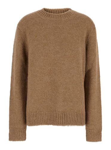 Oversized Sweater With Ribbed Trim In Wool Woman - Jil Sander - Modalova