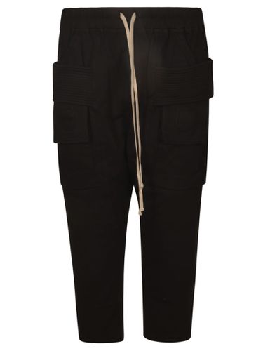 Drawstring Waist Cropped Cargo Pants - Rick Owens - Modalova