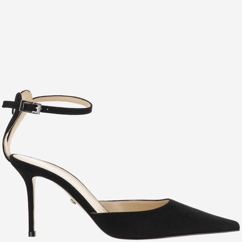 Mach & Mach Black Suede Heel - Mach & Mach - Modalova