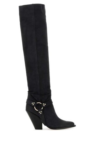 Sonora Black Suede Acapulco Boots - Sonora - Modalova