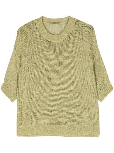 Short Sleeves Round Neck Pullover - Nuur - Modalova