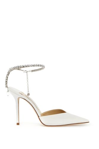 Jimmy Choo Saeda 100 Satin Pumps - Jimmy Choo - Modalova