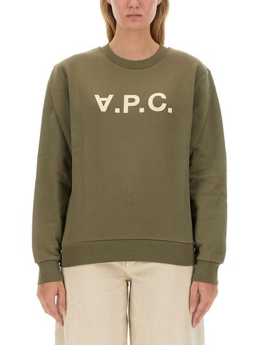 A. P.C. Sweatshirt With Logo - A.P.C. - Modalova