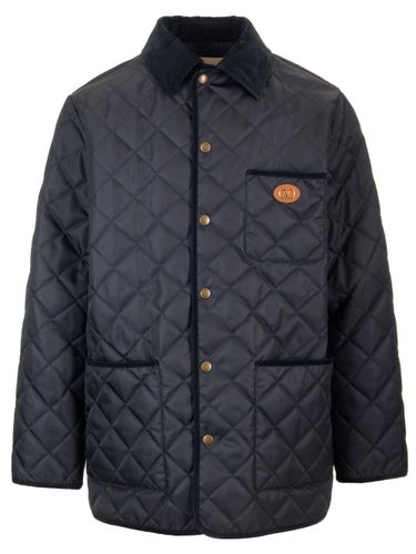 Quilted Nylon Shirt Jacket - Valentino Garavani - Modalova