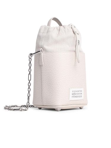 Sac Bucket Bag In Light Leather - Maison Margiela - Modalova