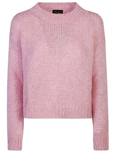 Crewneck Knit Sweater - Roberto Collina - Modalova