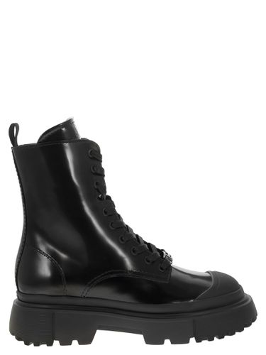 Hogan H619 - Combat Boots - Hogan - Modalova