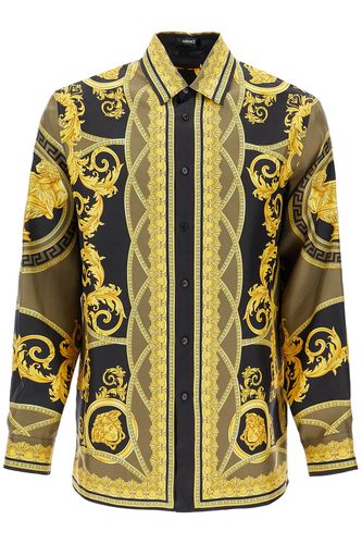 Versace Barocco Silk Shirt - Versace - Modalova