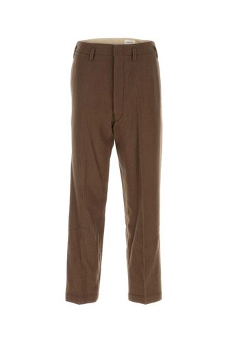 Lemaire Brown Wool Blend Pant - Lemaire - Modalova