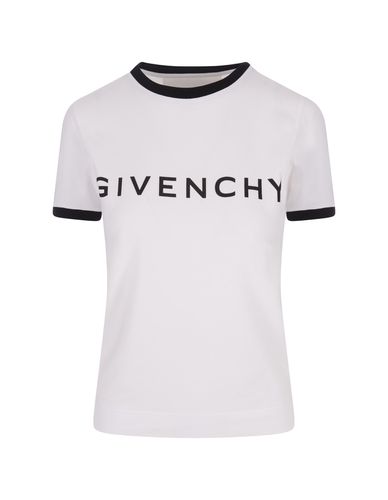 Archetype Slim T-shirt In /black Cotton - Givenchy - Modalova