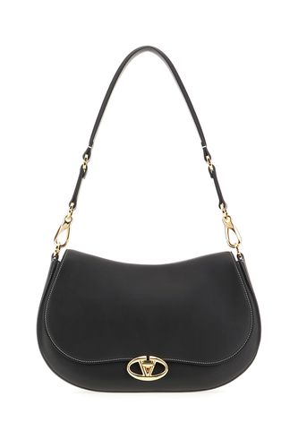 Black Leather Shoulder Bag - Valentino Garavani - Modalova