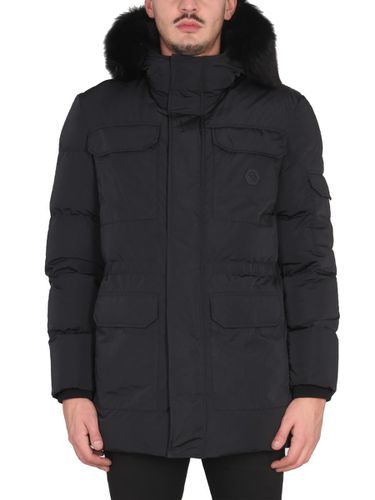 Philipp Plein Down Jacket With Logo - Philipp Plein - Modalova