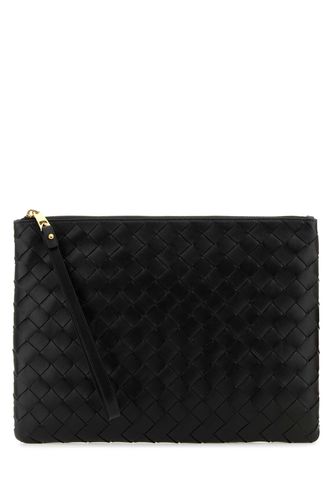 Black Nappa Leather Pouch - Bottega Veneta - Modalova