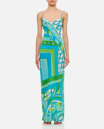 Pucci Crepe De Chine Long Dress - Pucci - Modalova