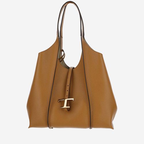 T Timeless Medium Leather Hobo Bag - Tod's - Modalova