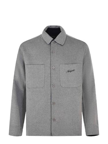 Shirt In Double-sided Wool Blend - Axel Arigato - Modalova