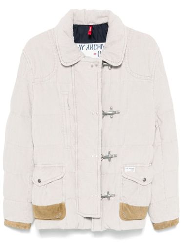 Fay Light Beige Cotton Jacket - Fay - Modalova