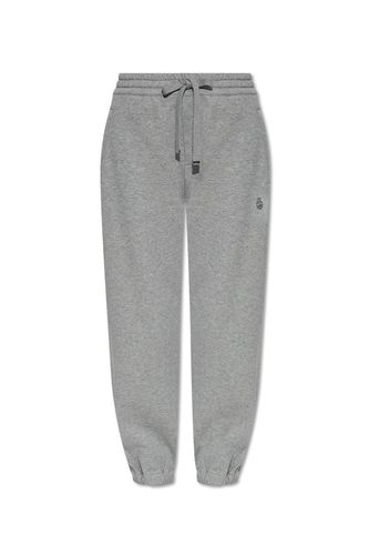 Skull Embroidered Tapered Sweatpants - Alexander McQueen - Modalova