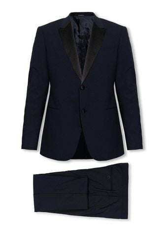 Peak-lapels Single-breasted Suit - Emporio Armani - Modalova