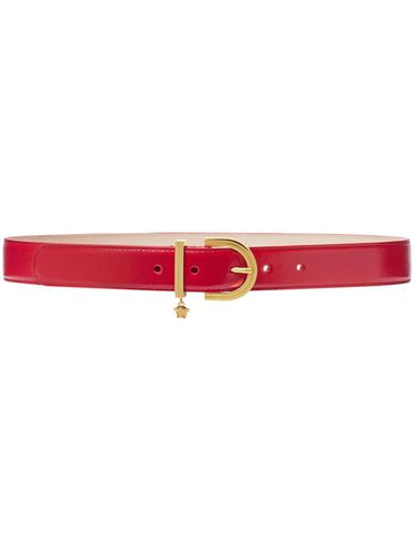 Versace Belt H.30 Calf Leather - Versace - Modalova