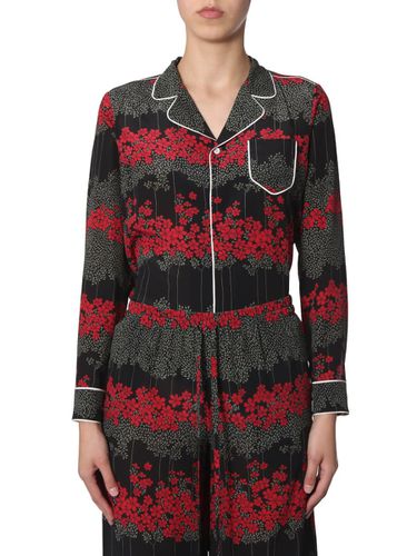 Shirt With Dreaming Peony Print - RED Valentino - Modalova