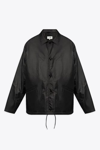 Kaban Black nylon coach jacket with light padding - MM6 Maison Margiela - Modalova