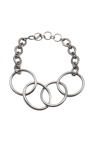 Four Ring Chain Link Necklace - Junya Watanabe - Modalova