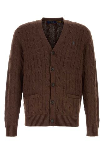 Brown Cotton Cardigan - Polo Ralph Lauren - Modalova