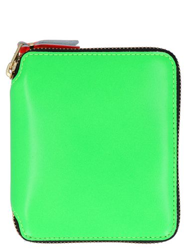 Fluo Leather Line Wallet - Comme des Garçons Wallet - Modalova