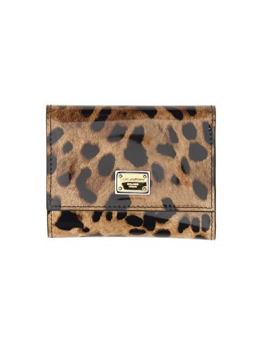 Small Leather Wallet - Dolce & Gabbana - Modalova