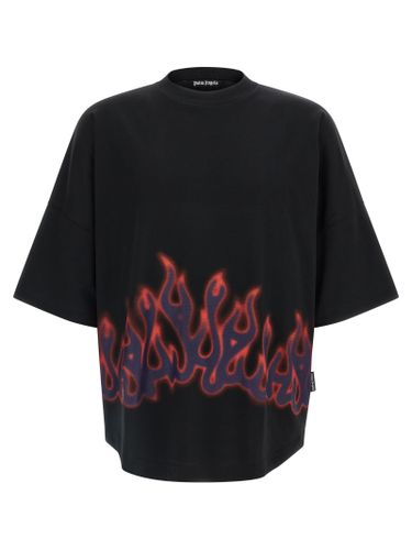 Palm Angels flames T-shirt - Palm Angels - Modalova