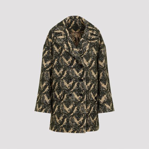 Etro Caban Jacquard Coat - Etro - Modalova