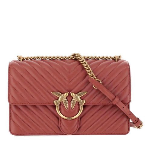 Classic Love One Chevron Crossbody Bag - Pinko - Modalova