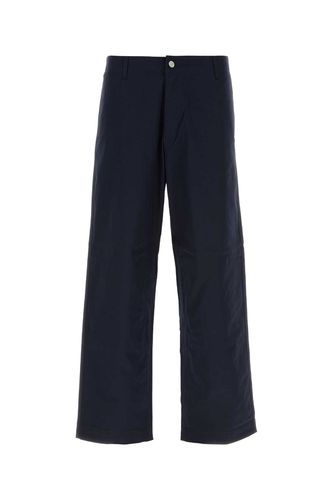 Dark Blue Stretch Cotton Chino Pant - Emporio Armani - Modalova