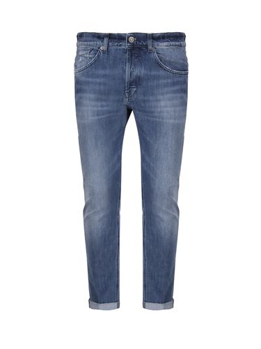 Jeans With Washed Effect Design - Dondup - Modalova