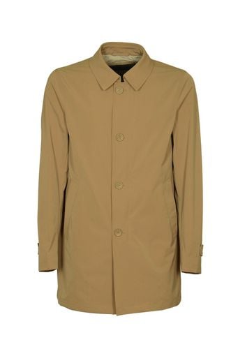 Single-breasted Long-sleeved Trench - Herno - Modalova