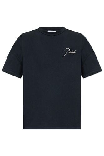 Rhude T-shirt With Embroidered Logo - Rhude - Modalova