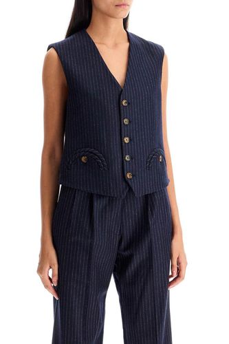 Feral Pinstriped Waistcoat - Blazé Milano - Modalova