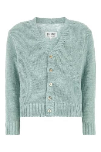 Light Blue Hemp Cardigan - Maison Margiela - Modalova