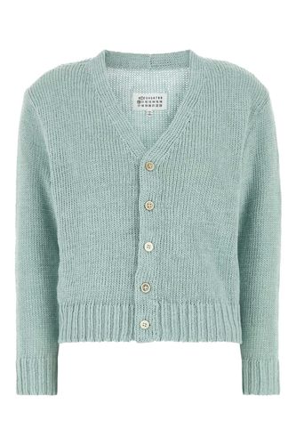 Light Blue Hemp Cardigan - Maison Margiela - Modalova