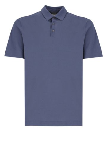 Zanone Cotton Polo Shirt - Zanone - Modalova