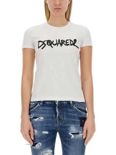 Dsquared2 T-shirt With Logo - Dsquared2 - Modalova