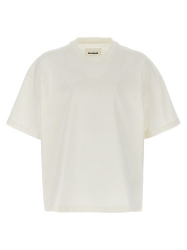 Logo Printed Crewneck T-shirt - Jil Sander - Modalova