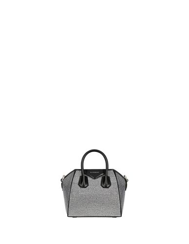 Antigona Micro Bag In Satin With Rhinestones - Givenchy - Modalova