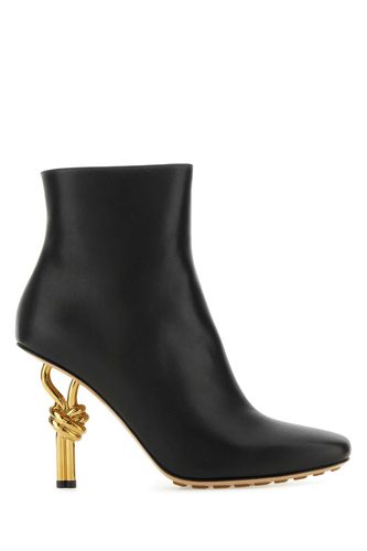 Leather Knot Ankle Boots - Bottega Veneta - Modalova