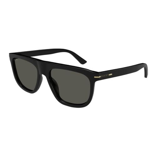 Wayfarer Flat Bridge Sunglasses - Gucci Eyewear - Modalova