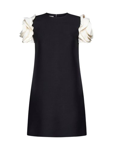 Crepe Couture Short-sleeved Dress - Valentino - Modalova