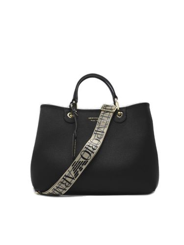 Logo Detailed Tote Bag - Emporio Armani - Modalova