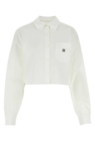 Givenchy White Poplin Shirt - Givenchy - Modalova