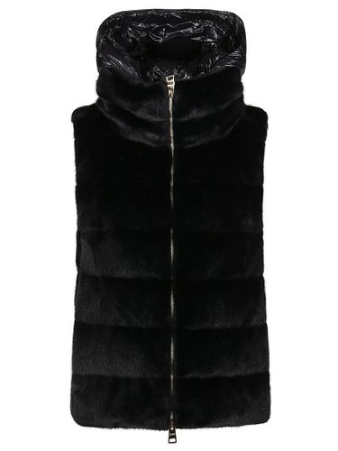 Herno Faux Fur Vest - Herno - Modalova